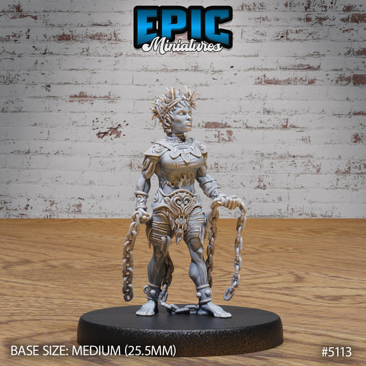 Slave Halfling – Shackled NPC Miniatures