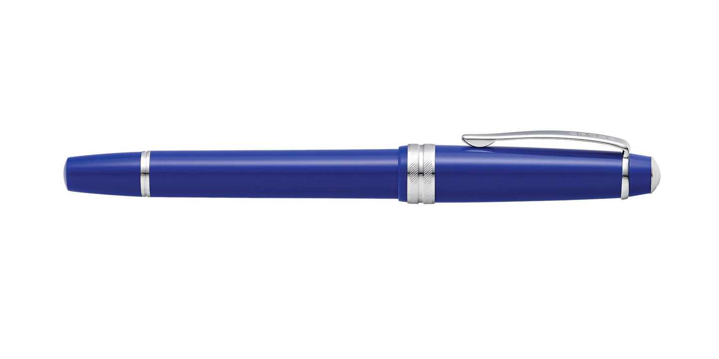 Bailey Light™ Polished Blue Resin Medium Nib Fountain Pen