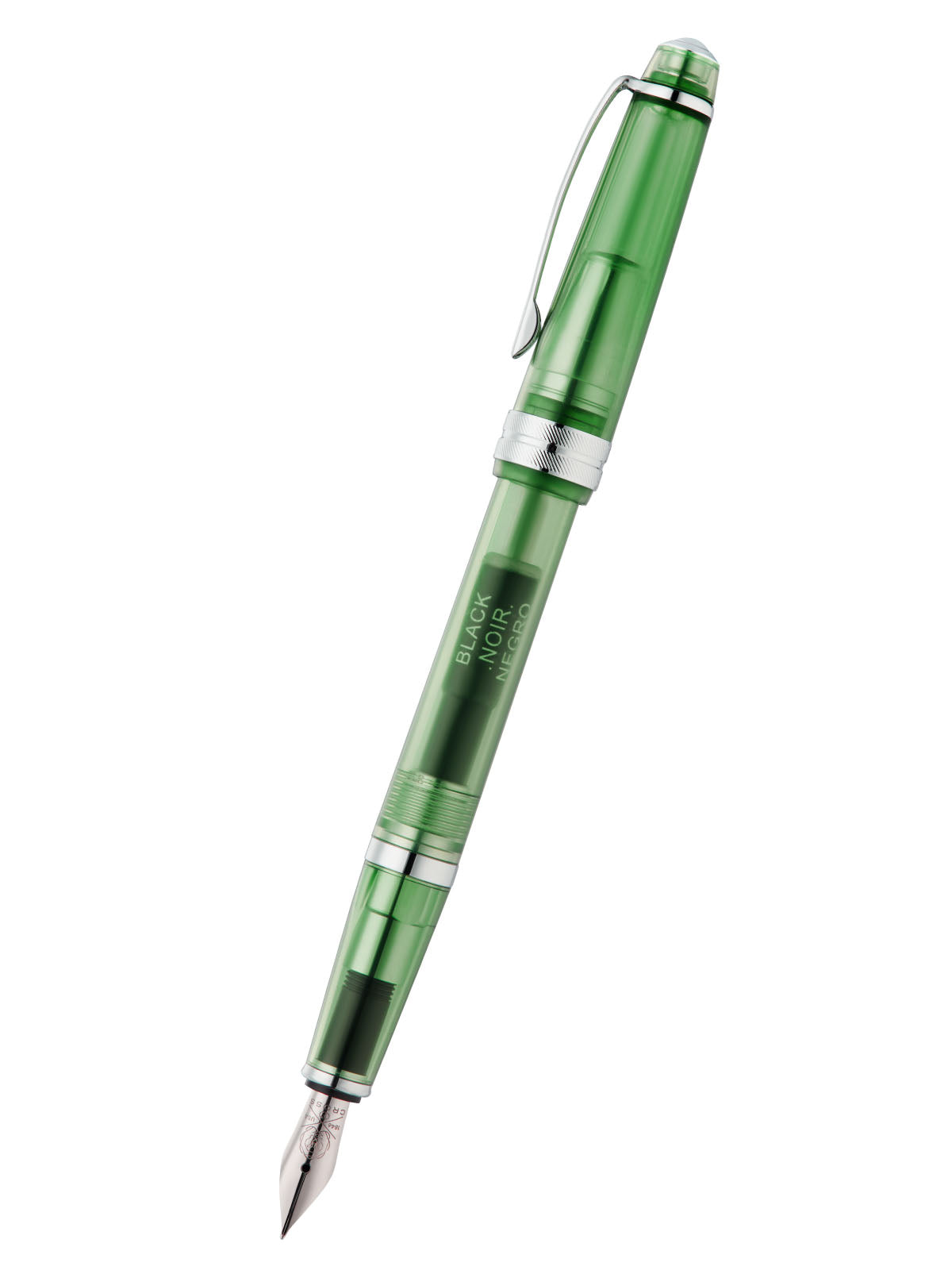 Bailey Light™ Translucent Green Resin Extra-Fine Nib Fountain Pen