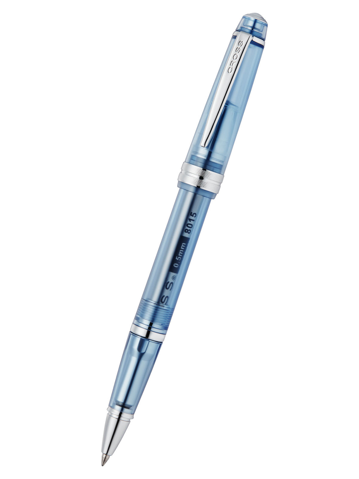 Bailey Light™ Translucent Navy-Blue Resin Rollerball Pen