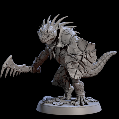 Lizardmen of Falgor - Reptilian Warrior Miniatures