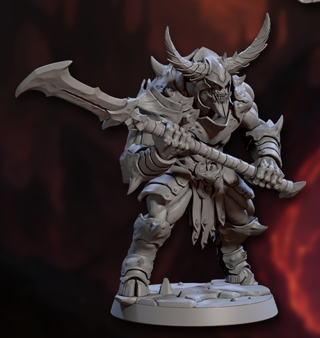 Infernal Ravengers Miniature Set – Demonic Brute Warriors