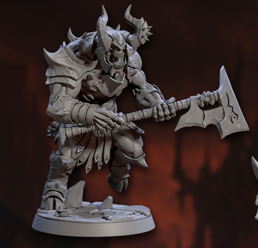 Infernal Ravengers Miniature Set – Demonic Brute Warriors