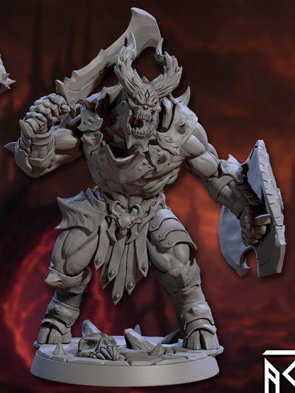 Infernal Ravengers Miniature Set – Demonic Brute Warriors