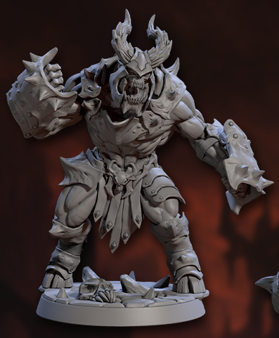 Infernal Ravengers Miniature Set – Demonic Brute Warriors