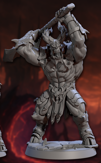 Infernal Ravengers Miniature Set – Demonic Brute Warriors