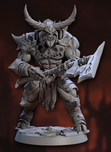 Infernal Ravengers Miniature Set – Demonic Brute Warriors