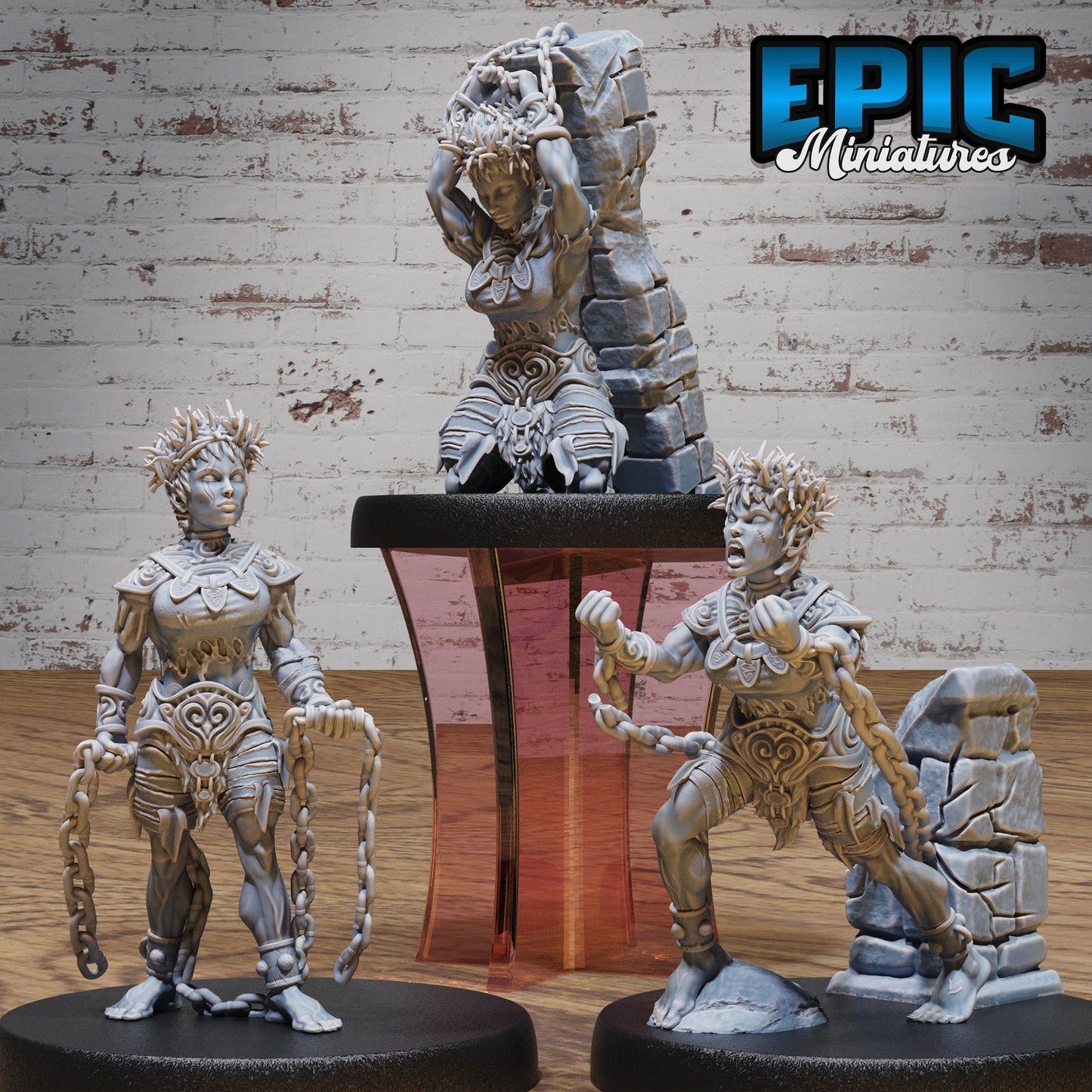 Slave Halfling – Shackled NPC Miniatures