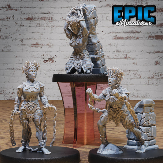 Slave Halfling – Shackled NPC Miniatures