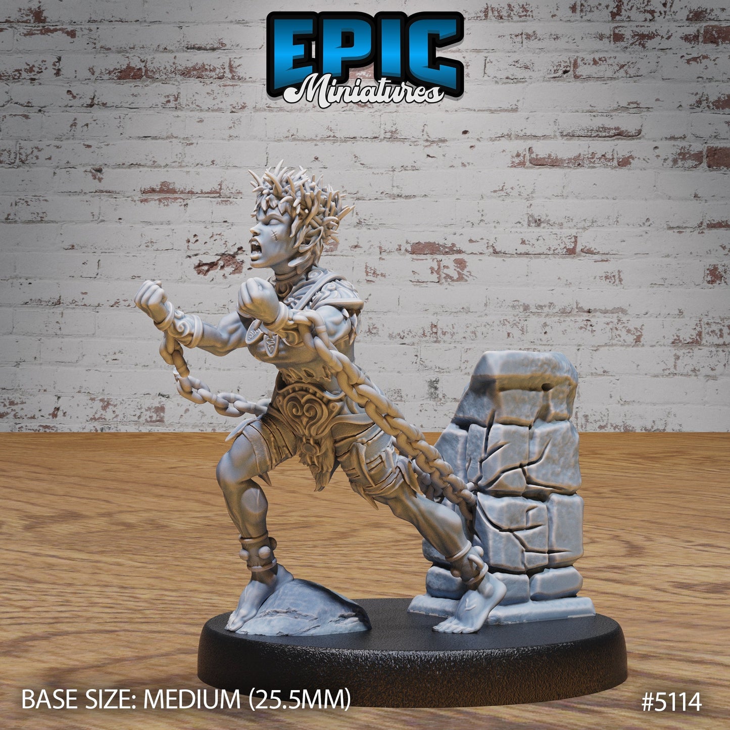 Slave Halfling – Shackled NPC Miniatures