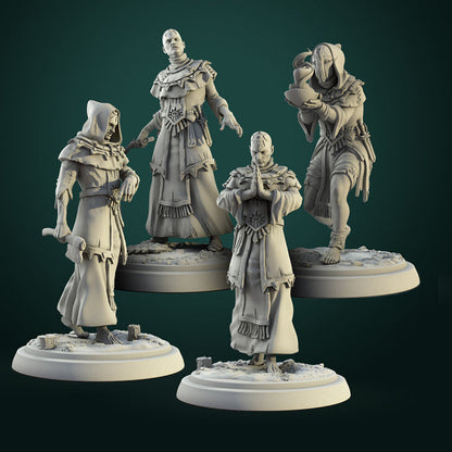 Cultist Miniature Set – Dark Acolytes