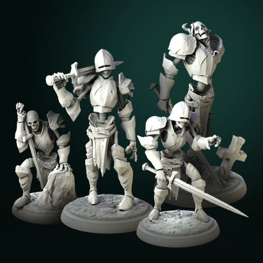Skeleton Warriors Miniature Set
