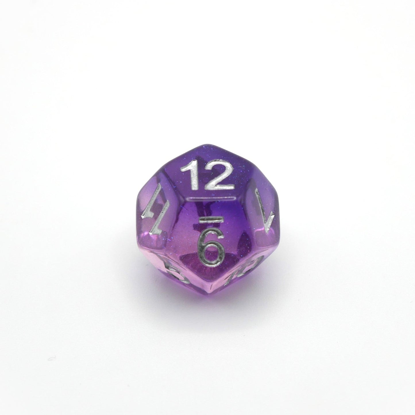 Dancing Lavender - 7 Piece DnD Dice Set | Acrylic RPG Gaming Dice