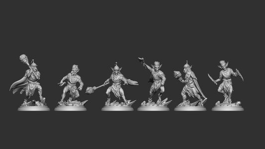 Goblin Warriors Set – Goblin Fighter Miniatures