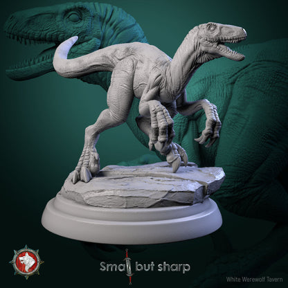Halfling Dino Mount Set – Dinosaur Beast Miniatures