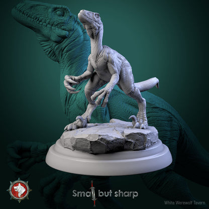 Halfling Dino Mount Set – Dinosaur Beast Miniatures
