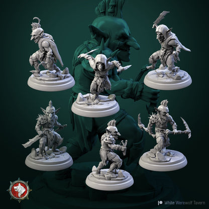 Little Angry Goblins Set – Goblin Warrior Miniatures