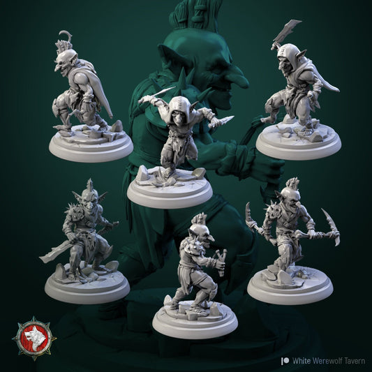 Little Angry Goblins Set – Goblin Warrior Miniatures