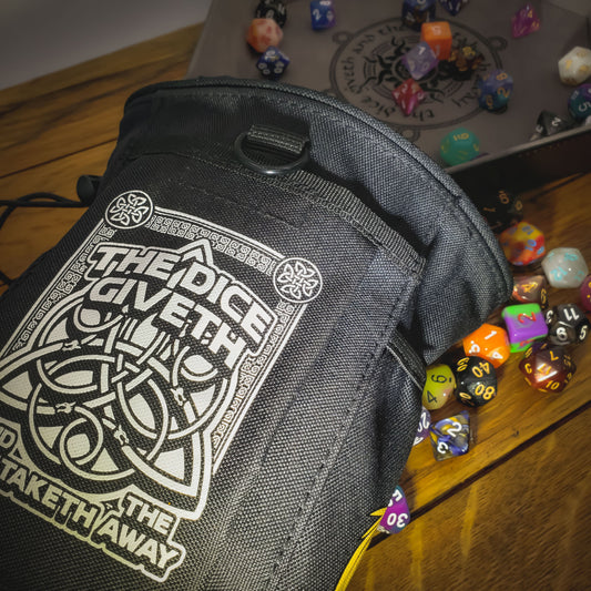 Dice Giveth and Taketh Deluxe Dice Bag