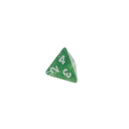 Spearmint Drop - 7 Piece DnD Dice Set | Acrylic RPG Gaming Dice