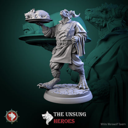 Tavernhands Miniature Set – Fantasy Innkeepers & Tavern NPCs