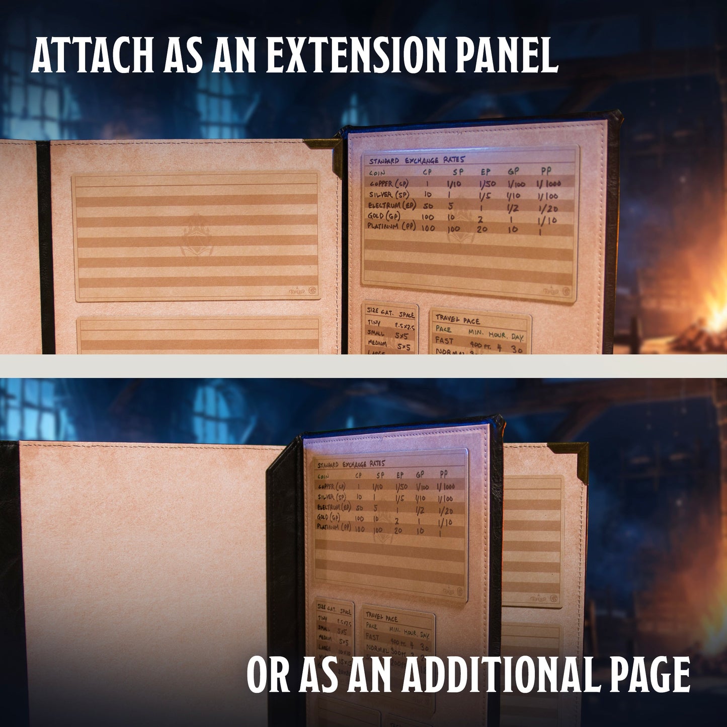 Quick-Load Panel - Magnetic Expansion Accessory for Ultimate Game Master Screen