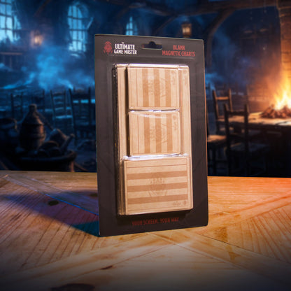 Blank Magnetic Charts - Custom DM Reference Sheets for TTRPG Game Master Screens