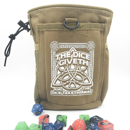 Dice Giveth and Taketh Deluxe Dice Bag
