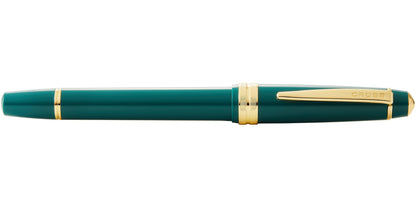 Bailey Light™ Polished Green Resin and Gold Tone Medium Nib Fountain Pen